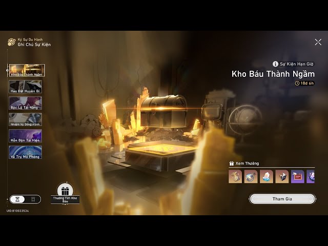 Kho Báu Thành Ngầm - Honkai Star Rail