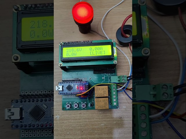 Arduino AC Protector #kiyanislab #jlcpcb #acprotection #electronicsprojects