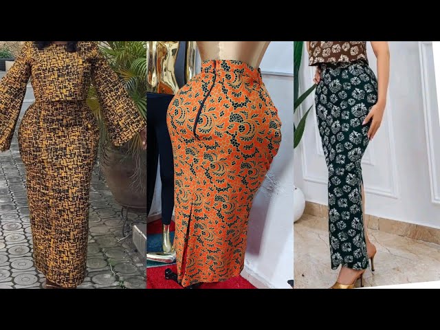 How to Make a FITTED PENCIL SKIRT with BUTT CONTOUR 