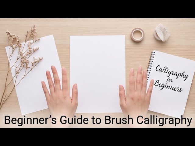 How to : “Calligraphy & Handlettering” for beginners. Tutorial +  Guide Tips !