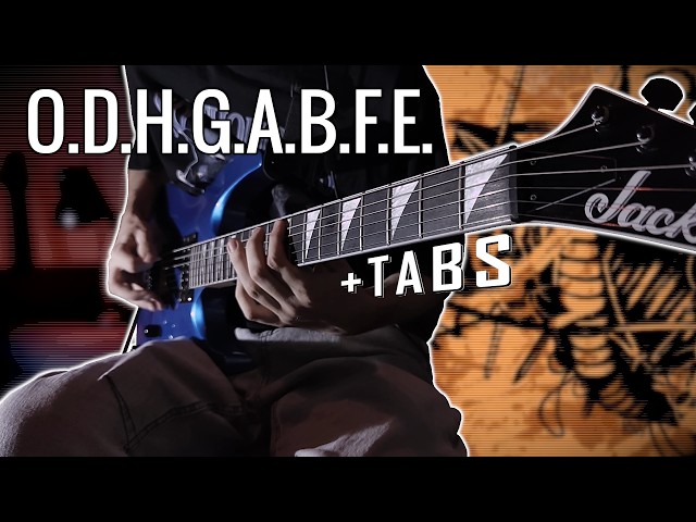 Lamb of God - O.D.H.G.A.B.F.E. [Guitar Cover & Lesson] w/ TABS!