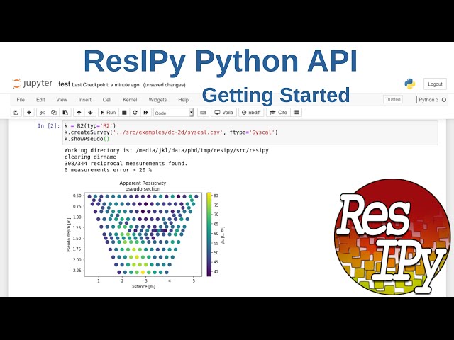ResIPy Python API - Getting Started