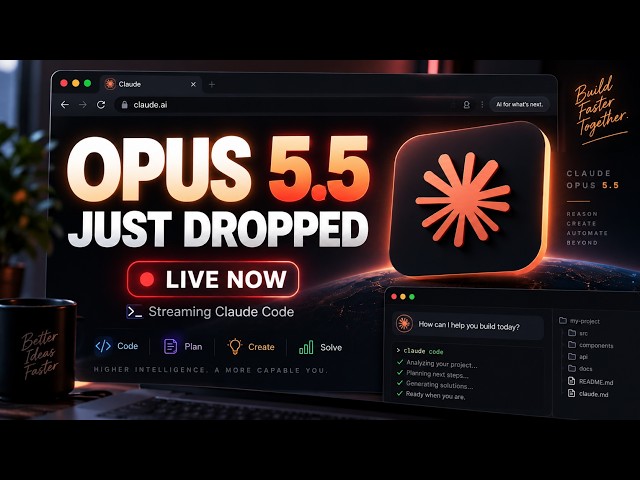 Vibe Coding With Opus 5.5 (NEW CLAUDE MODEL)!!!!!