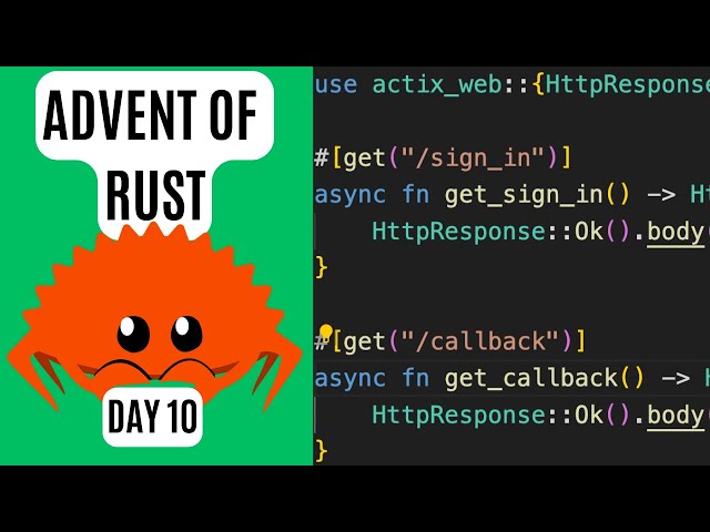 Advent of Rust - DAY10 - Authentication Part 2