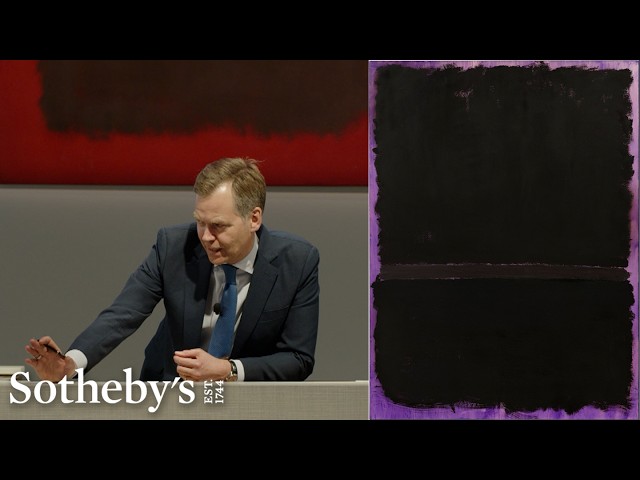 One of Rothko’s Largest Works on Paper Soars at Auction | Sotheby's