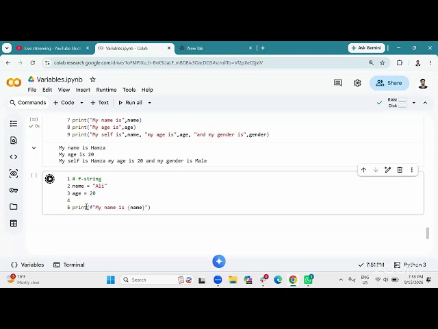 07 PM PKT | Python for Absolute Beginners | Week 01 | Day 02