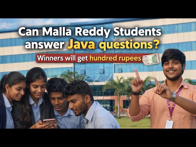 Can Malla Reddy Students Solve Java Questions?