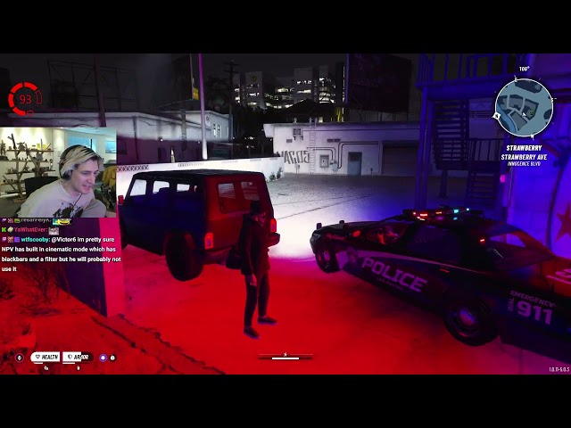 XQC PLAYS GTA RP NOPIXEL V (part 20)