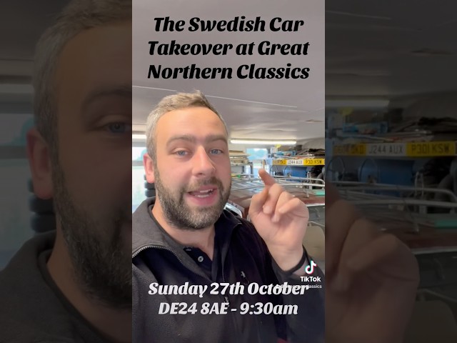 The Swedish Car Takeover at Great Northern Classics - BOOK TICKETS NOW!