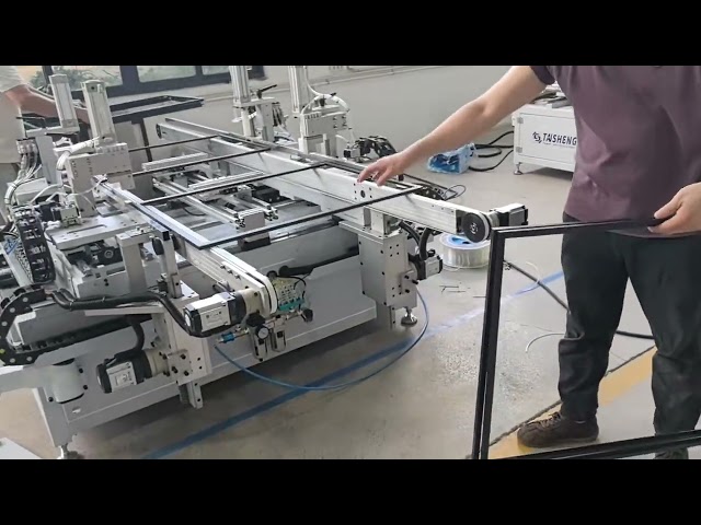 How This Machine Replaces 5 Workers in Your Frame Shop，TS-J58 Aluminum Picture Frame Assembly