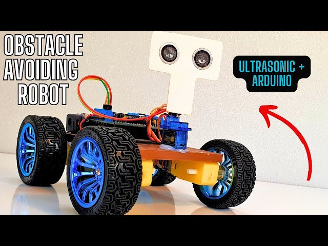 Obstacle Avoiding Robot with Arduino & L293D – Easy Beginner Project