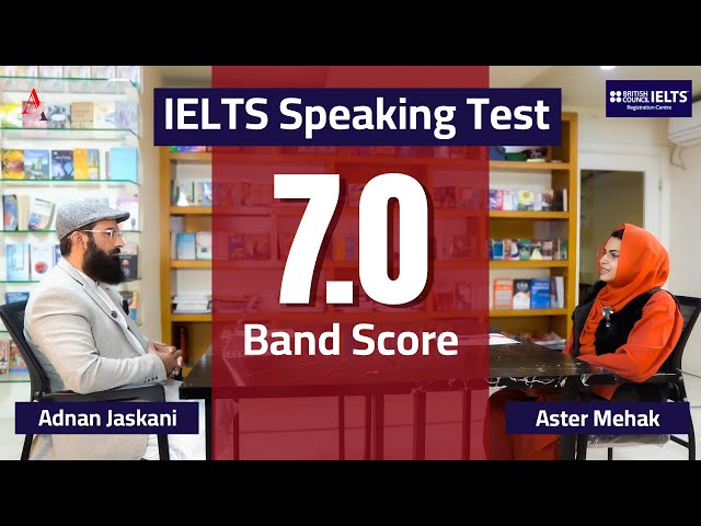 IELTS Speaking Mock Interview 7.0 Band Score With Feedback