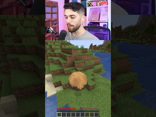 beating minecraft as a ball