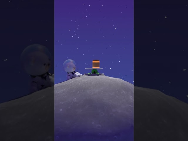 moon bears: honey heist! #blender3d #stopmotion #animation #cartoon