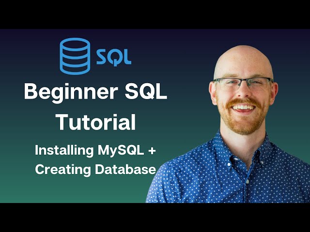 Installing MySQL and Creating Databases | MySQL for Beginners