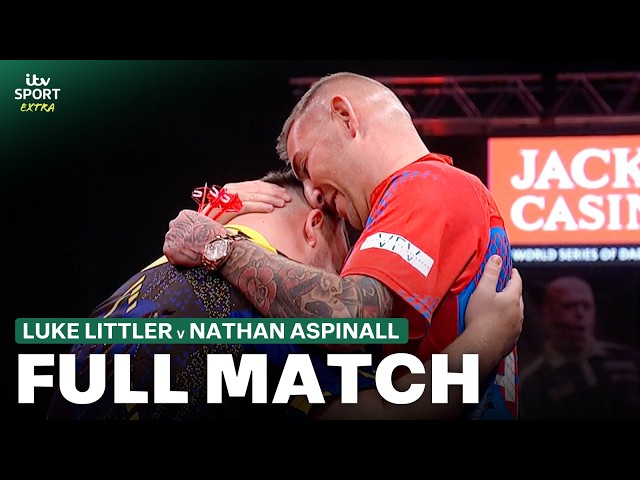 FULL MATCH: Luke Littler v Nathan Aspinall | 2026 World Series of Darts Finals (Day 3)