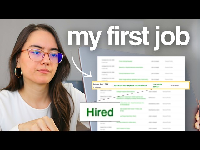 how I found & landed my FIRST upwork job (with 0 experience + 0 testimonials)