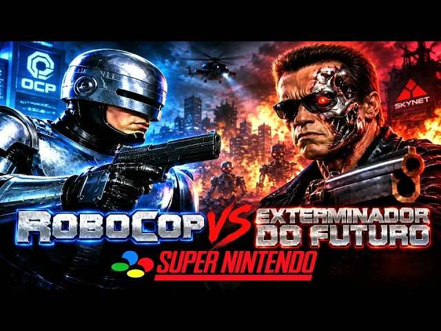 ROBOCOP VS THE TERMINATOR (Super Nintendo) BEAT THE GAME
