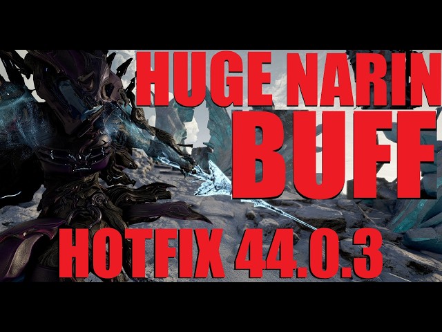 I Tested The NEW Narin Buff - Is She Actually Good? Warframe Hotfix 44.0.3 Overview