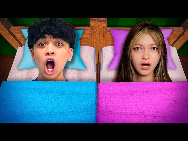 We had a SLEEPOVER in Roblox..