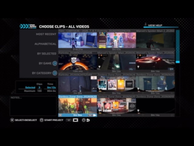 Tutorial video of SHARE FACTORY STUDIO
