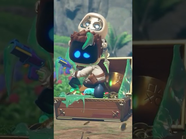 Nathan Drake makes a "sick" entrance in Astro Bot #uncharted #playstation #astrobot