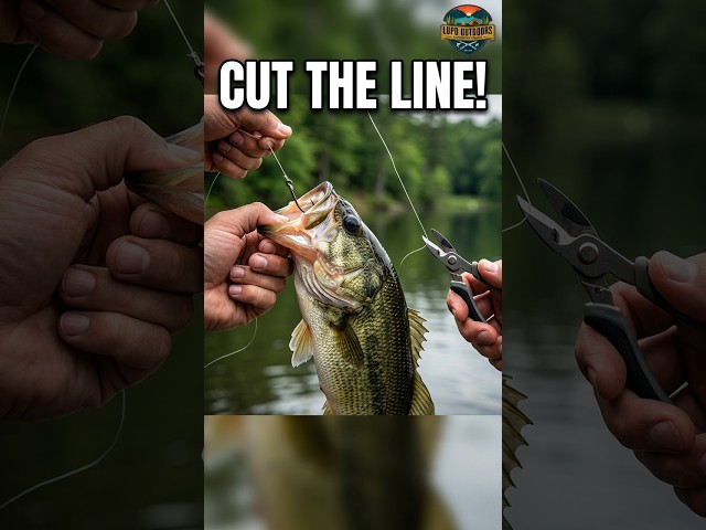 Stop doing this when you catch a bass! 🚫 #fishing #bassfishing #shorts