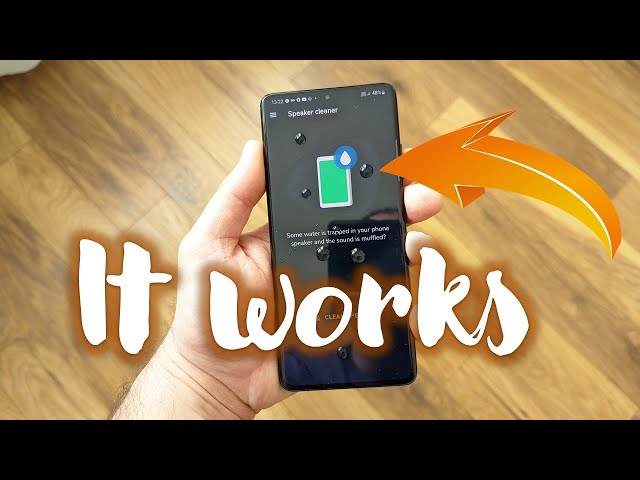 How to Remove Water & Fix Sound on your Phone Speaker in 1 MINUTE!
