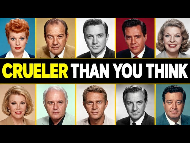 12 Classic TV Stars Who Were BIGGEST Jerks Off Camera