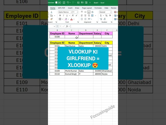 VLOOKUP Ki Girlfriend = XLOOKUP 😍 | Excel Magic!