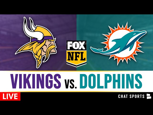 Vikings vs. Dolphins Live Streaming Scoreboard, Free Play-By-Play & Highlights | NFL ON FOX