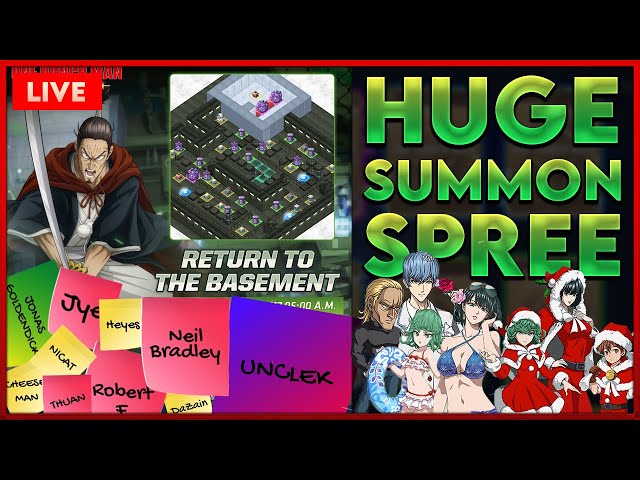 Return to The Basement & SUMMONING SPREE  | ONE PUNCH MAN: ROAD TO HERO 2.0 | FULL LIVE REPLAY