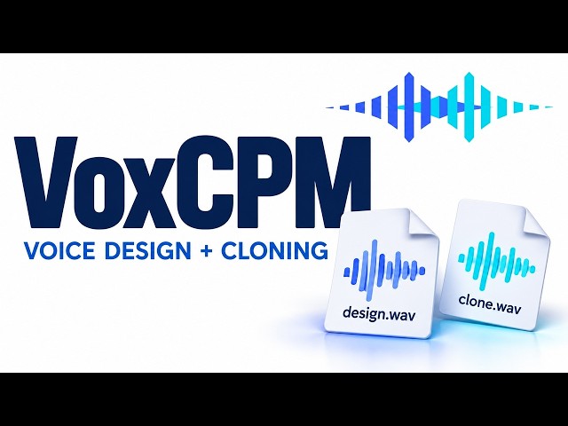 VoxCPM GitHub Tutorial: Local 48 kHz Voice Design and Cloning Without API Credits