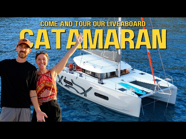 Living on a Catamaran Full-Time | See Inside Our Floating Home