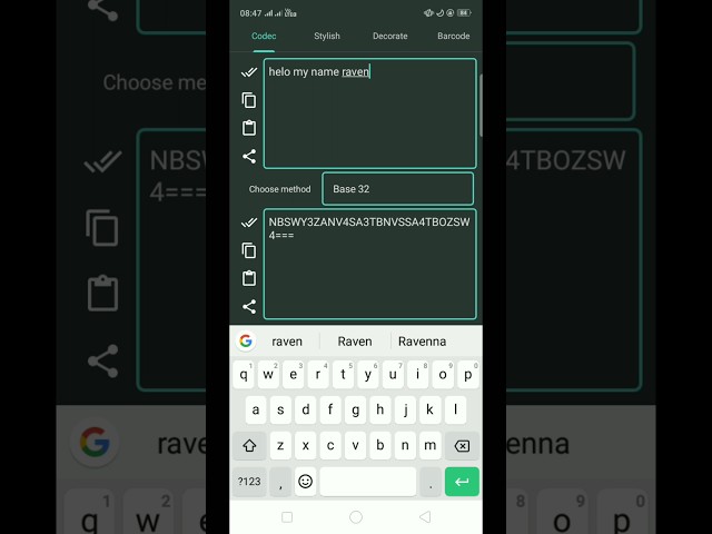 Encoding Base32 with Codec #android #tutorial #apk #mtmanager #encoding #decoding #encryption
