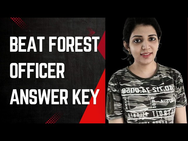 BEAT FOREST ANSWER KEY