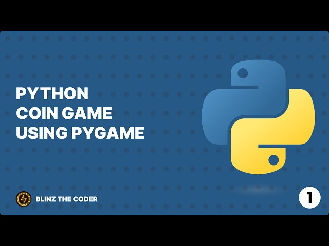 Coin Collector Game in Pygame | Python Mini Projects #1
