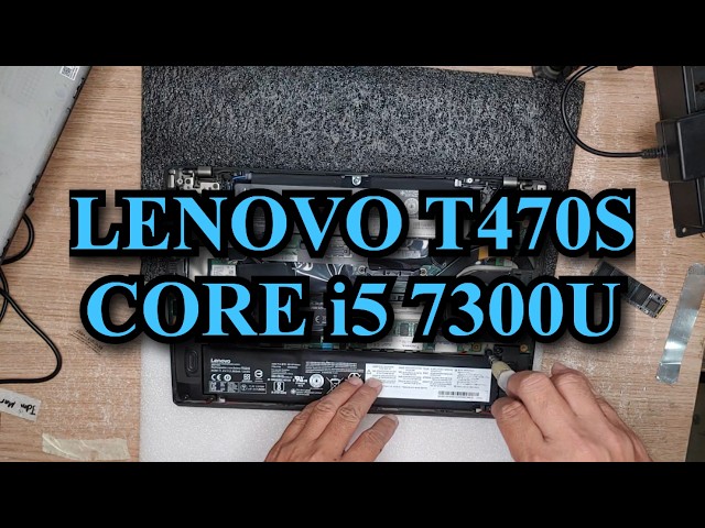 LENOVO T470s Core i5 7300U | Disassembly and Replace M.2 Storage