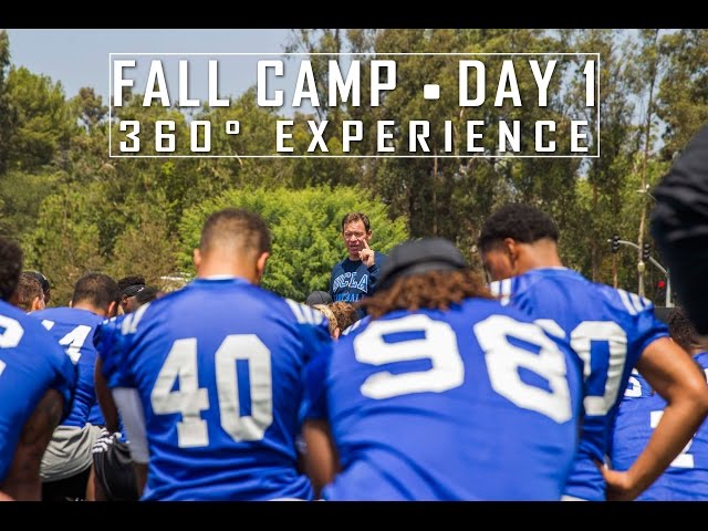 Football Fall Camp  •  Day 1  •  360°