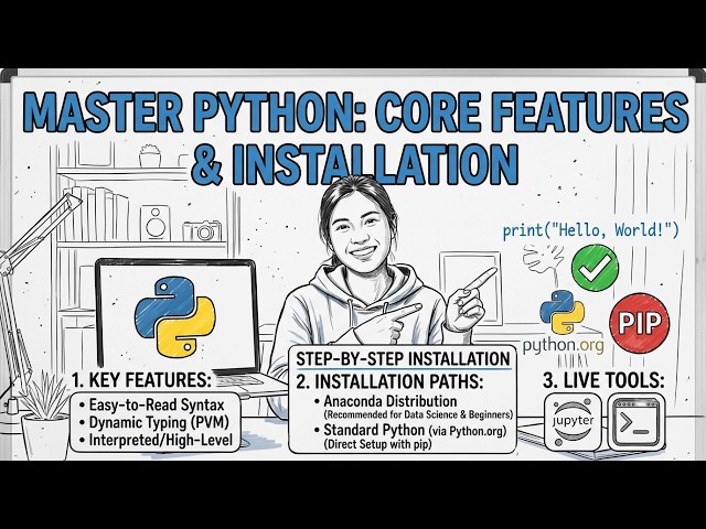 Ultimate Guide to Python  Core Features & Step by Step Installation #python #codevibe
