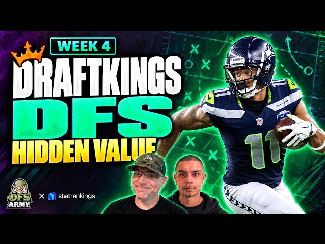 Week 4 DraftKings DFS: Smash Spots, Traps & Hidden Value  -  First Read