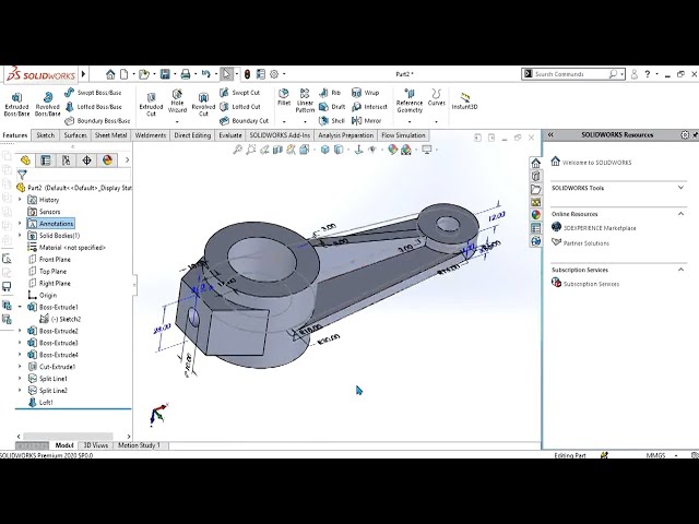 📌 Solidworks Tutorial for Beginners - Exercise 5