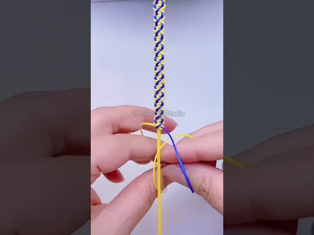 How to Weave a Cute Daily Wear Bracelet Easily! 🌿💖Knot your peace.