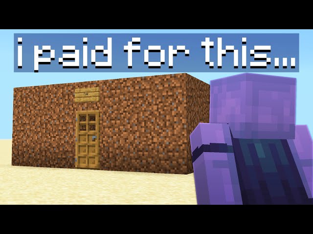 I Played Minecraft Marketplace SCAMS
