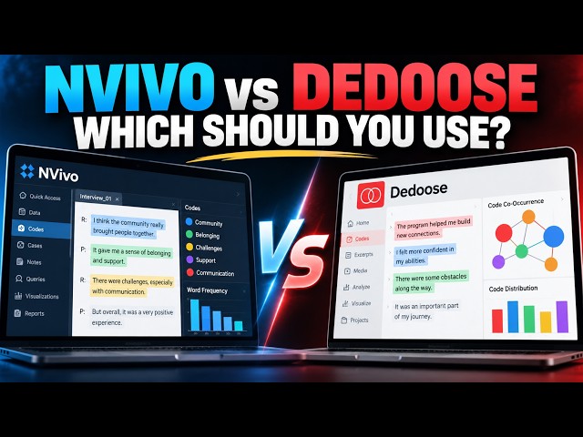 NVivo vs Dedoose for Qualitative Research | Which Data Analysis Software Should You Use?