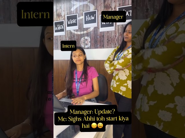 Manager Wants An Update Already! 😂 #shorts #officehumor #mobiloitte