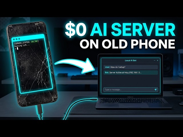 Turn Your Old Phone Into a FREE Local AI Server | Free AI Automation | Your Informer