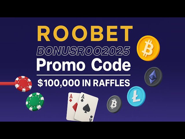 Roobet Promo Code "BONUSROO2025" — $100K Raffles + Daily RooWards #roobetpromocode