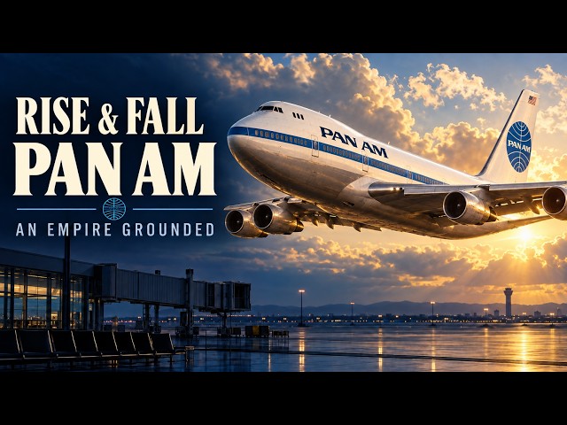 Rise and Fall of Pan Am: How America's Aviation Icon Lost Its Global Empire #PanAm #aviationhistory