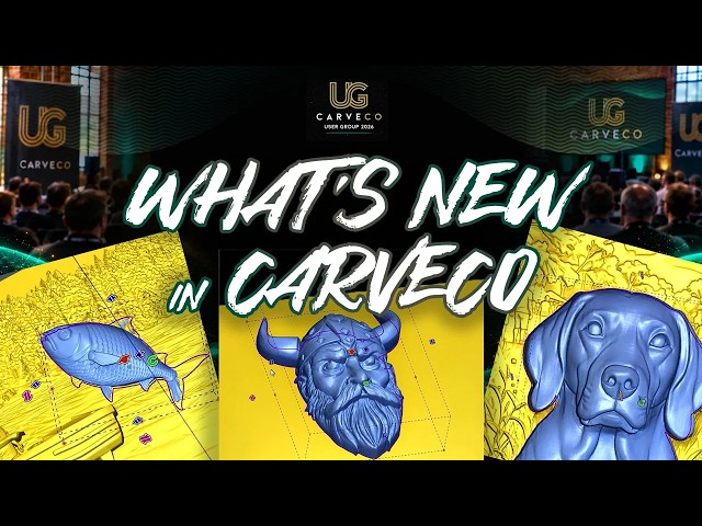 What's new in Carveco: 2026 Carveco User Group